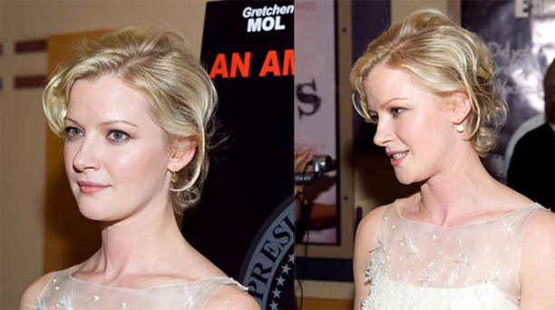 Hair and Makeup by Kathy Aragon for Gretchen Mol / Image courtesy of WireImage